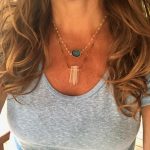 Quartz Point Stranded Necklace