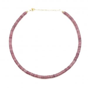 Ruby Jade Candy Necklace